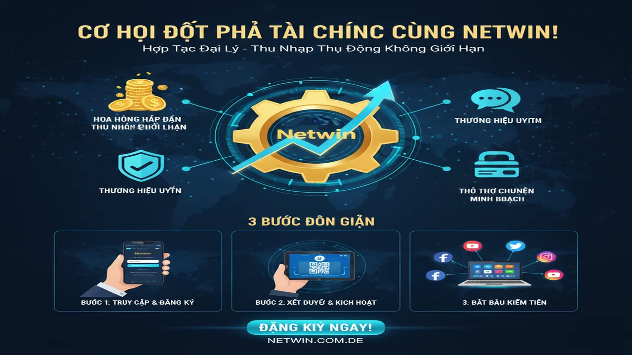 Chính sách đại lý: Kiếm tiền tỷ Netwin