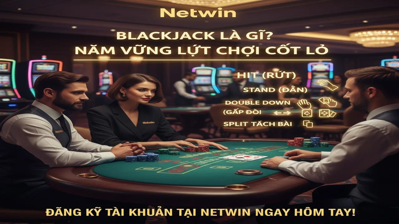 Hướng dẫn chơi Blackjack (Xì Dách) Netwin