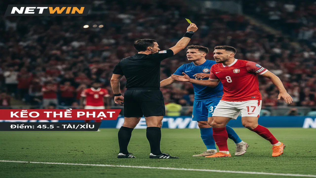 Kèo thẻ phạt là gì? Kinh nghiệm bắt kèo thẻ phạt ít người biết Netwin