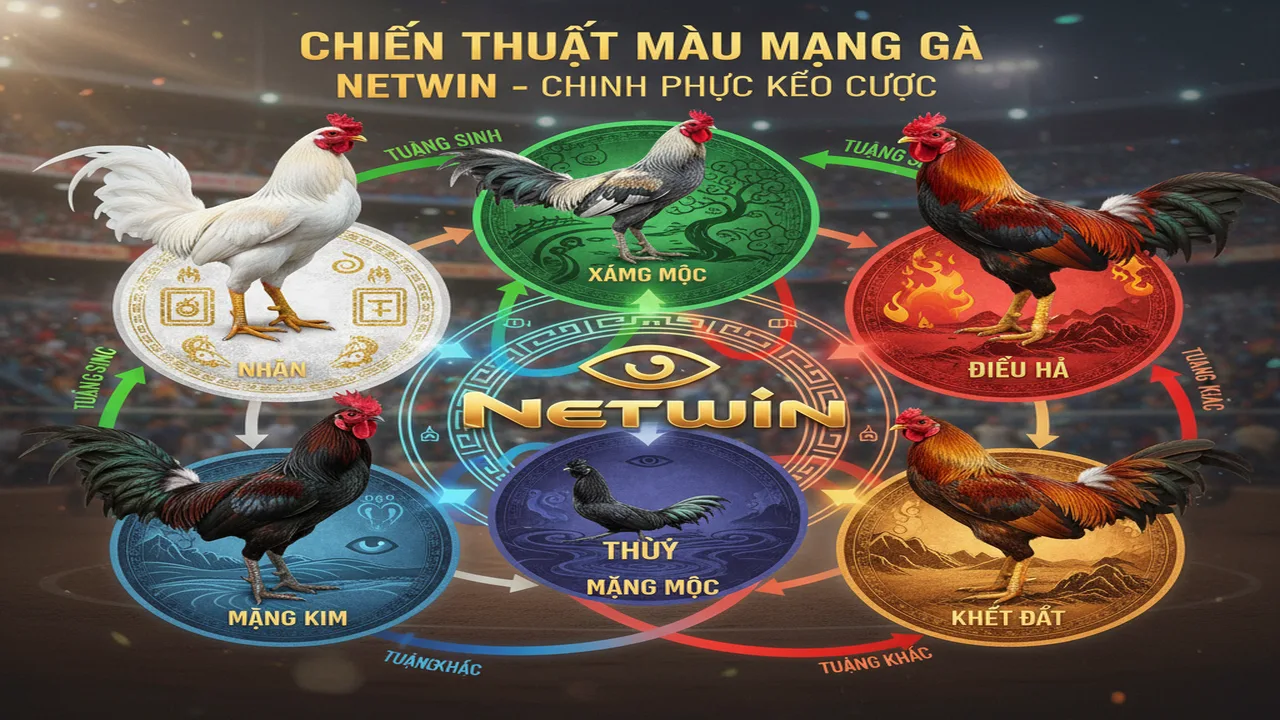 Ý nghĩa của các màu mạng gà trong cá cược đá gà Netwin