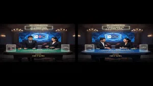 So sánh Baccarat không hoa hồng và truyền thống Netwin