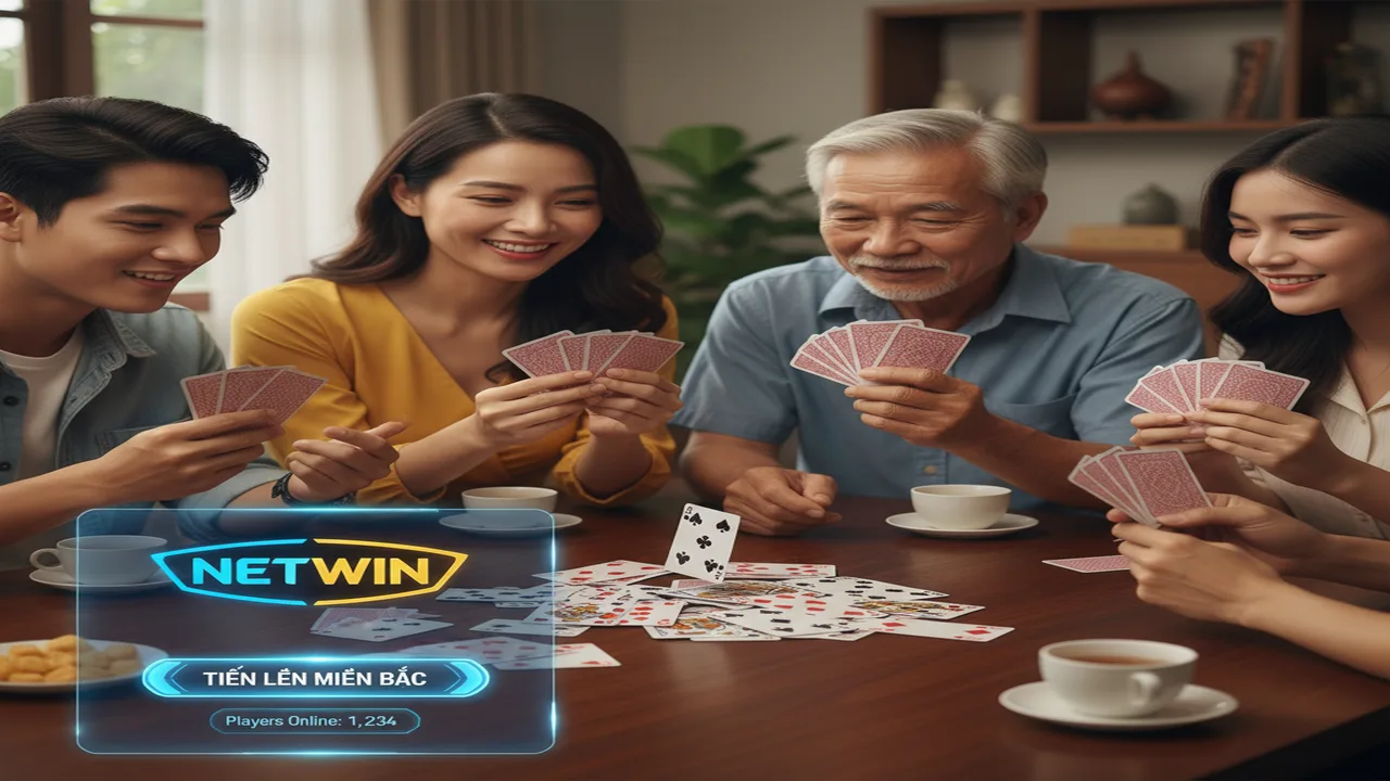 Cách chơi bài Tiến lên miền Bắc vs miền Nam Netwin