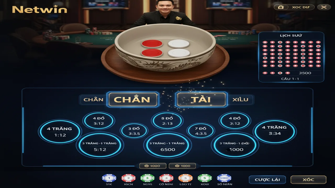 Hướng dẫn chi tiết về cách chơi Xóc Đĩa Netwin